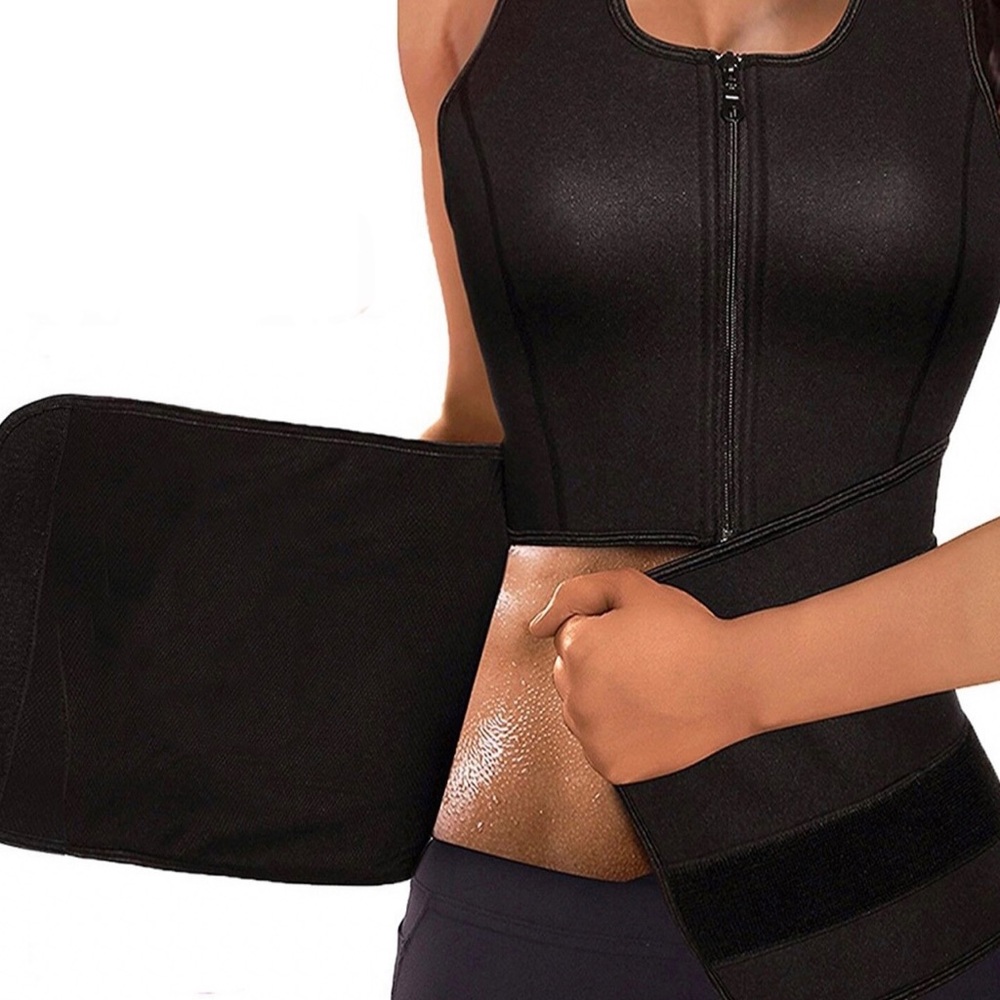 Waist Trainer Vest with Adjustable Belt